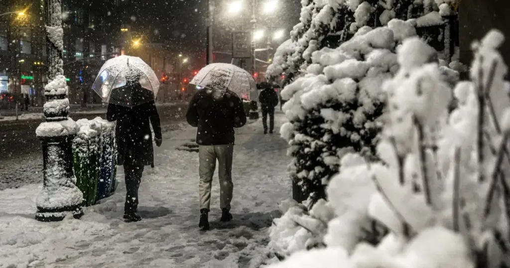 new york snow storm — CA news