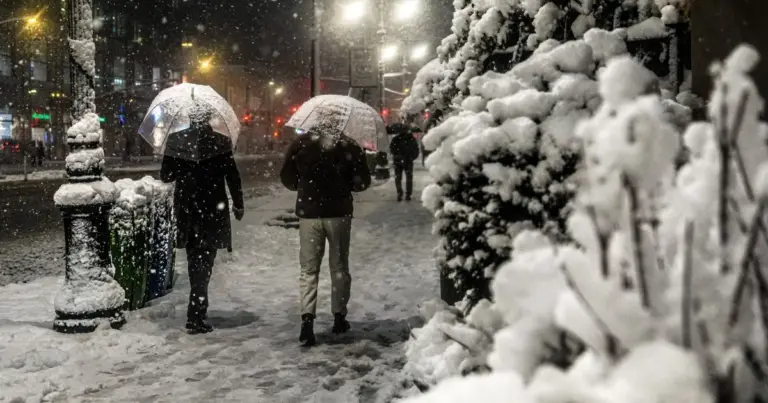 nyc snow storm — CA news