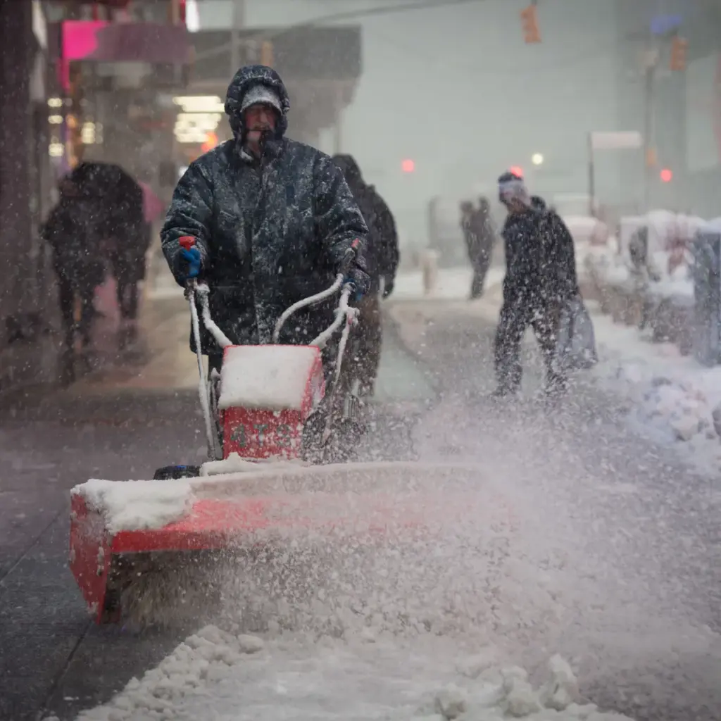 tempête de neige new york — CA news