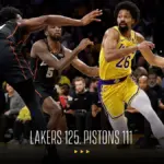 lakers vs pistons — CA news