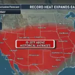 march heat wave records — CA news