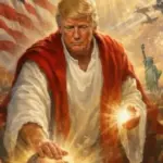 trump jesus image — CA news