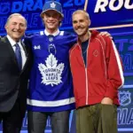 Yukon fans celebrate hometown star Gavin McKenna's draft to the Maple Leafs