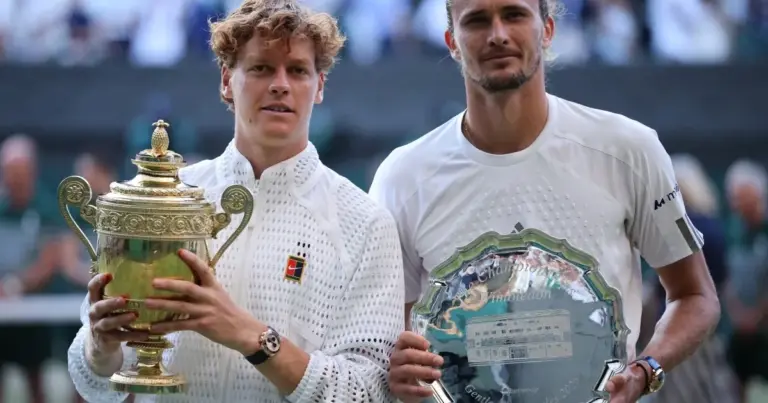 Jannik Sinner beats Alexander Zverev, defends Wimbledon title