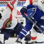 Maple Leafs' McKenna says he would give up No. 72 for Bobrovsky