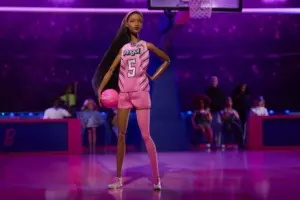 Angel Reese breaks the internet with stunning Barbie look at WNBA All-Star Game - Yahoo Sports Canada