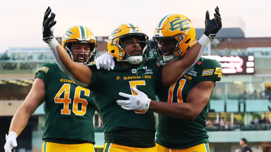 Rankin leads way with three TDs as Elks run over winless Redblacks