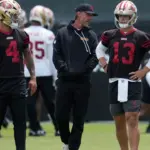 Kyle Shanahan nearly lost eye in car crash, says friend Chris Simms