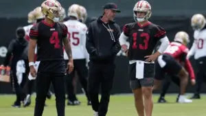 Kyle Shanahan nearly lost eye in car crash, says friend Chris Simms