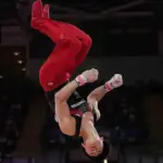 Canadian gymnast Félix Dolci wins Commonwealth Games silver medal in all-around final